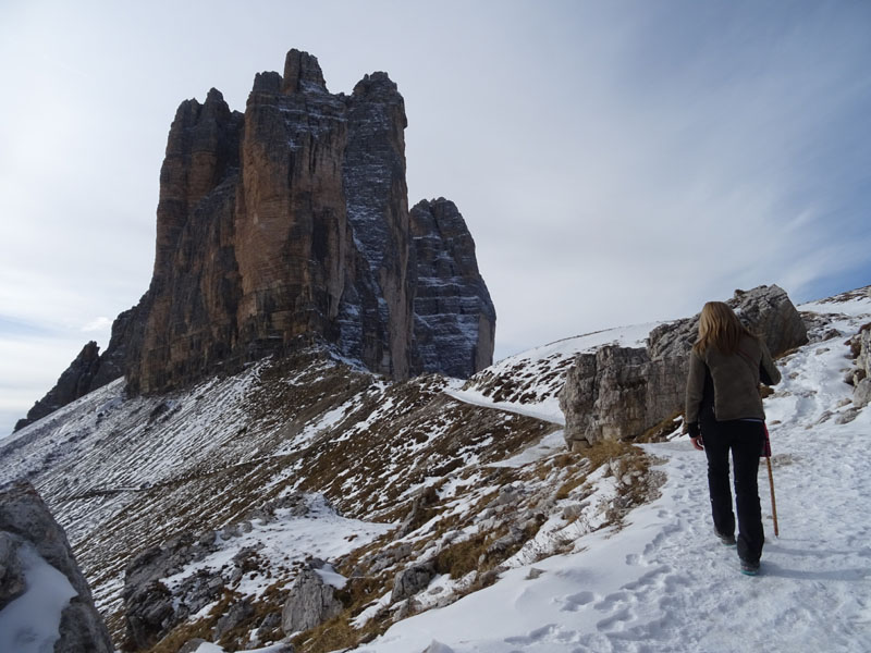 ai piedi delle....Tre Cime di Lavaredo